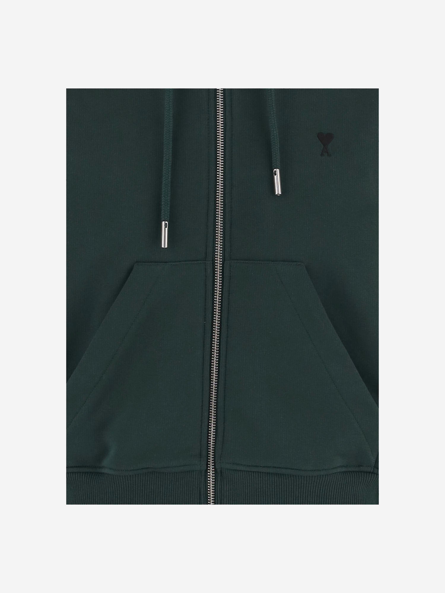 FELPA IN COTONE CON RICAMO LOGO FSW801730 A258 AMI 