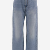 JEANS IN DENIM DI COTONE FTR942DE0046 480 AMI 