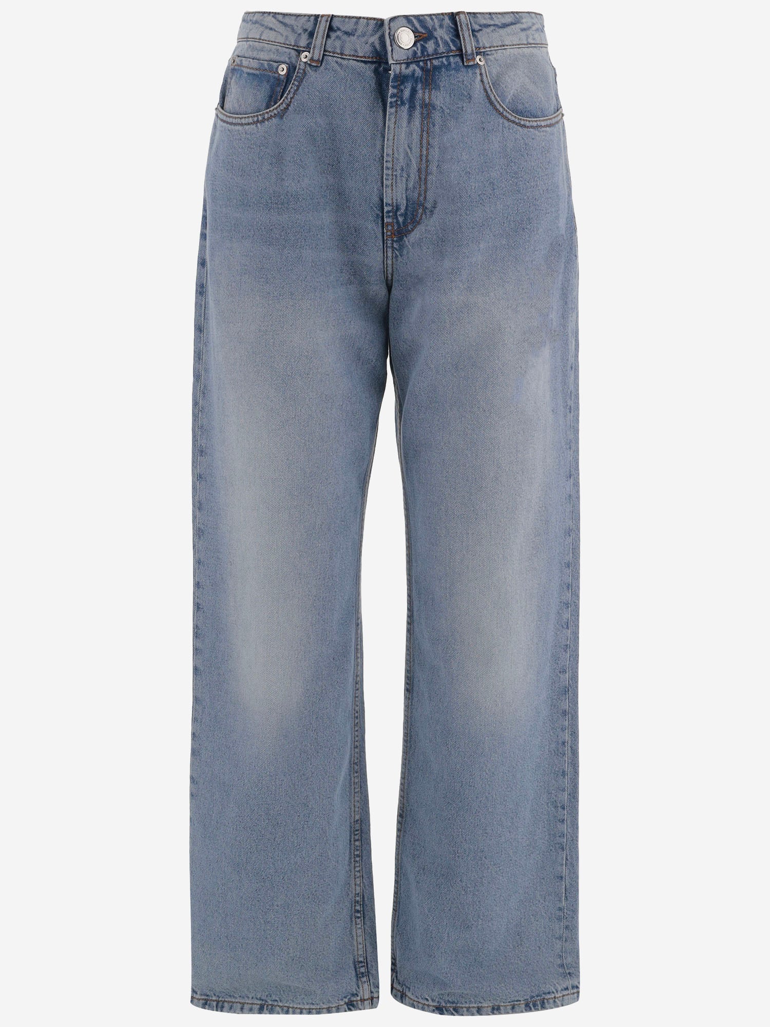 JEANS IN DENIM DI COTONE FTR942DE0046 480 AMI 