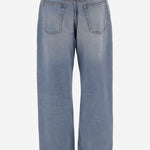 JEANS IN DENIM DI COTONE FTR942DE0046 480 AMI 