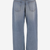 JEANS IN DENIM DI COTONE FTR942DE0046 480 AMI 