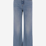 JEANS IN DENIM DI COTONE FTR943DE0046 480 AMI 