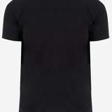 T-SHIRT IN COTONE CON RICAMO LOGO FTS347724 045 AMI 