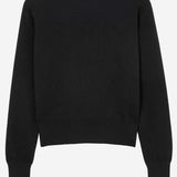 MAGLIONE IN LANA CON LOGO HKS826001 009 AMI 