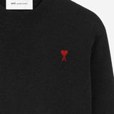 MAGLIONE IN LANA CON LOGO HKS826001 009 AMI 