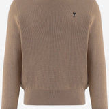 MAGLIONE IN LANA CON LOGO HKS826001 A335 AMI 