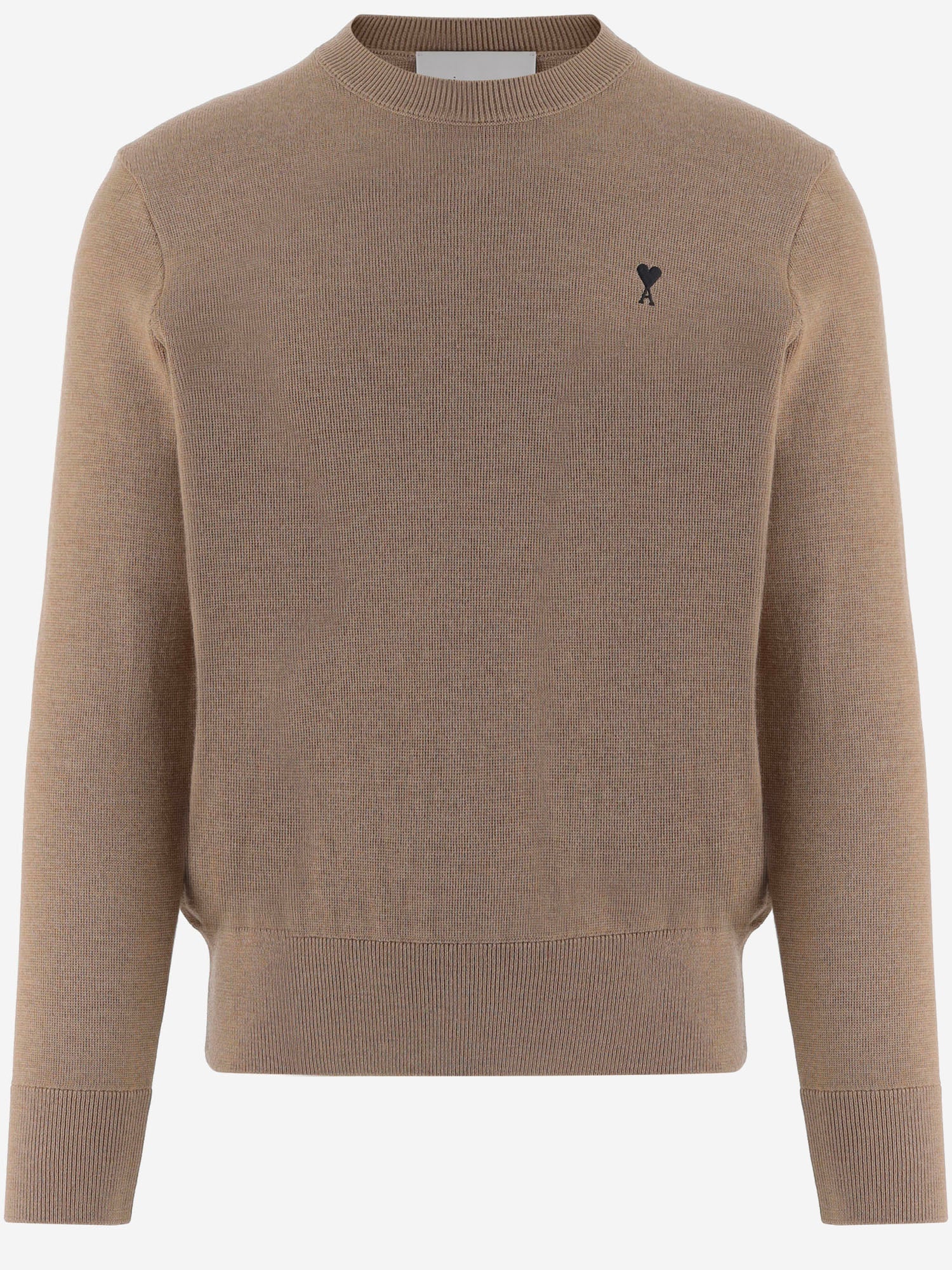 MAGLIONE IN LANA CON LOGO HKS826001 A335 AMI 