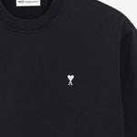 FELPA IN COTONE STRETCH CON LOGO HSW763730 045 AMI 