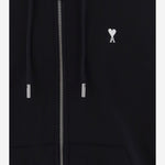 FELPA IN COTONE CON RICAMO LOGO HSW765730 045 AMI 