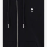 FELPA IN COTONE CON RICAMO LOGO HSW765730 045 AMI 