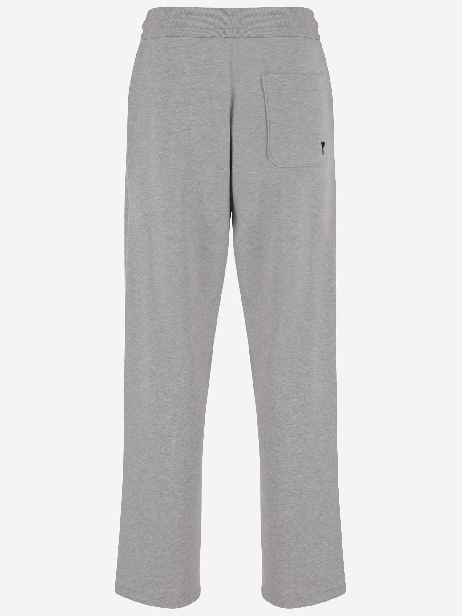 PANTALONI IN COTONE STRETCH HTR856730 0951 AMI 