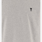 T-SHIRT IN COTONE CON RICAMO LOGO HTS346724 0951 AMI 