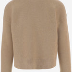 MAGLIONE IN ALPACA CON LOGO AMI DE COEUR UKS836KN0135 A278 AMI 