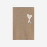 MAGLIONE IN ALPACA CON LOGO AMI DE COEUR UKS836KN0135 A278 AMI 