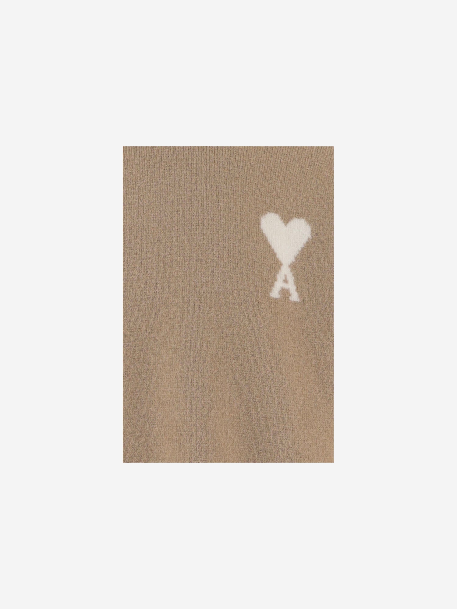 MAGLIONE IN ALPACA CON LOGO AMI DE COEUR UKS836KN0135 A278 AMI 