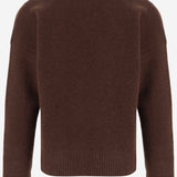 MAGLIONE IN ALPACA CON LOGO AMI DE COEUR UKS836KN0135 A362 AMI 