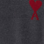 MAGLIONE IN LANA CON LOGO UKS838018 084 AMI 