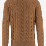 MAGLIONE A TRECCE IN LANA UKS880KN0189 280 AMI 