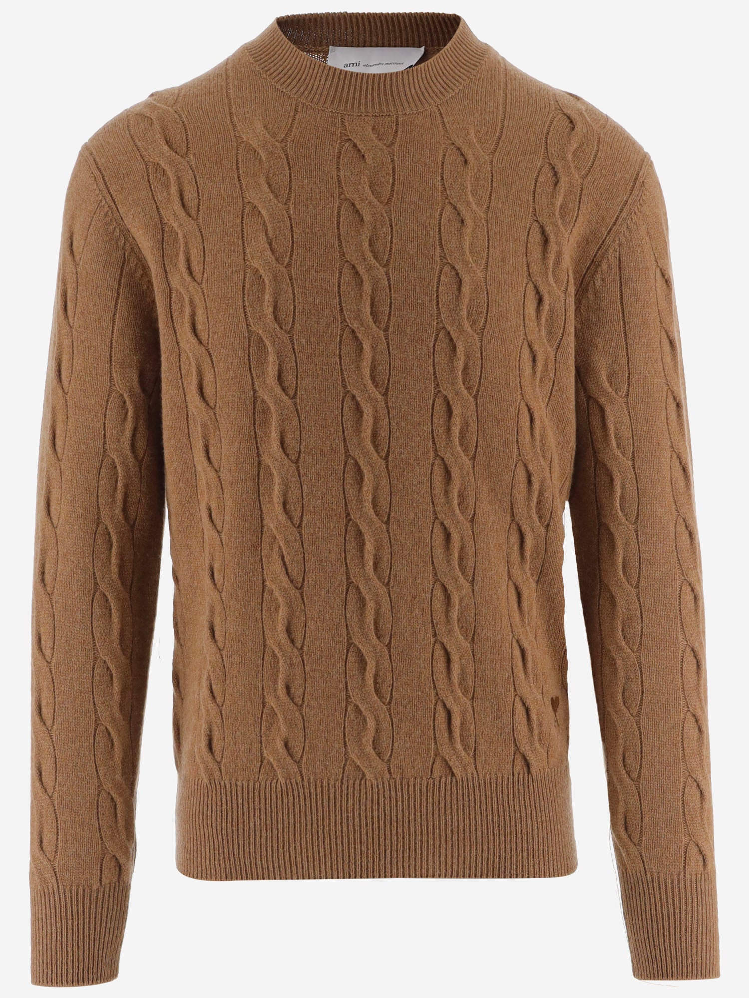 MAGLIONE A TRECCE IN LANA UKS880KN0189 280 AMI 