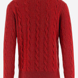 MAGLIONE A TRECCE IN LANA UKS880KN0189 A186 AMI 