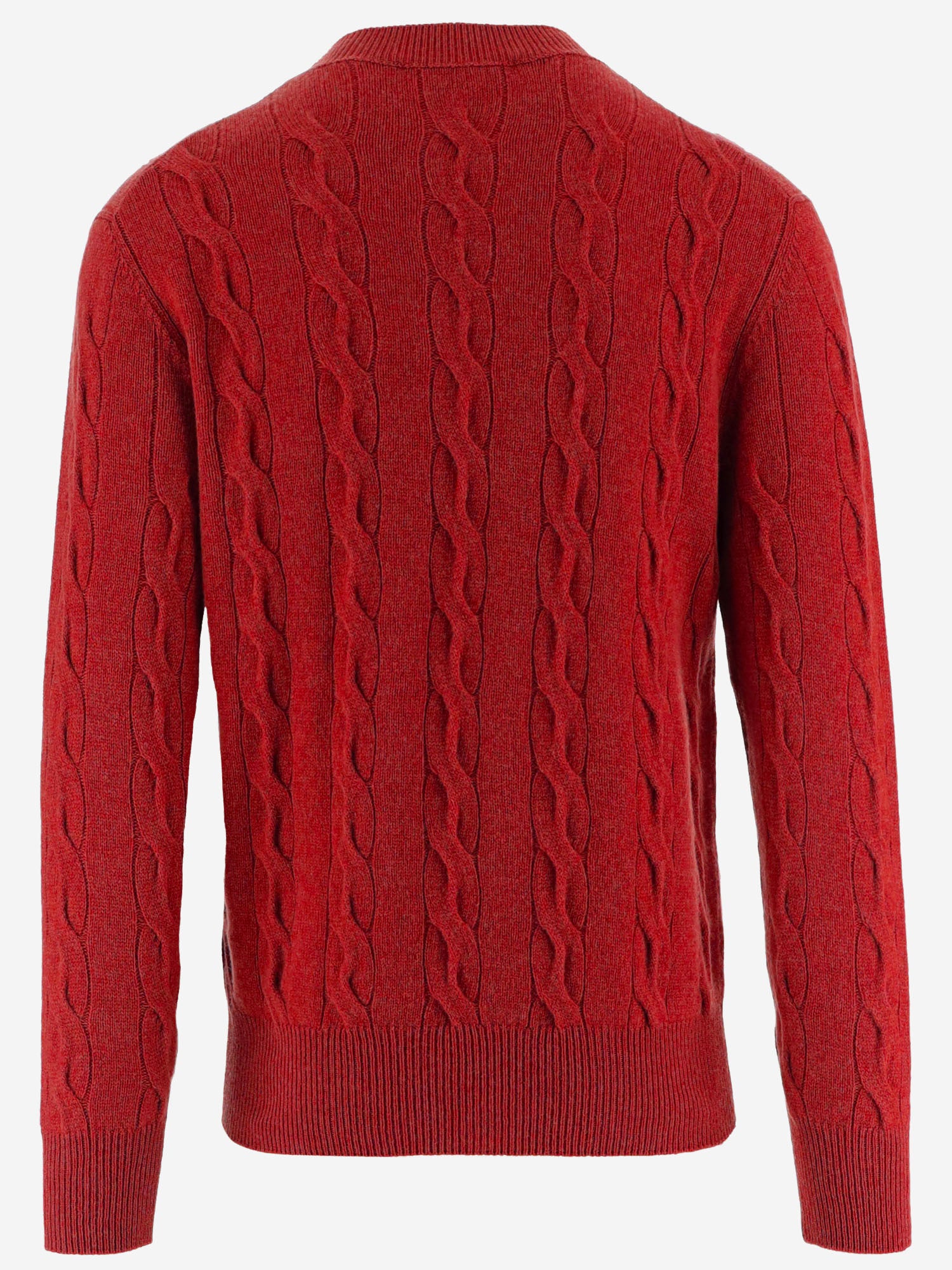 MAGLIONE A TRECCE IN LANA UKS880KN0189 A186 AMI 