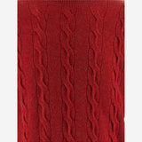 MAGLIONE A TRECCE IN LANA UKS880KN0189 A186 AMI 