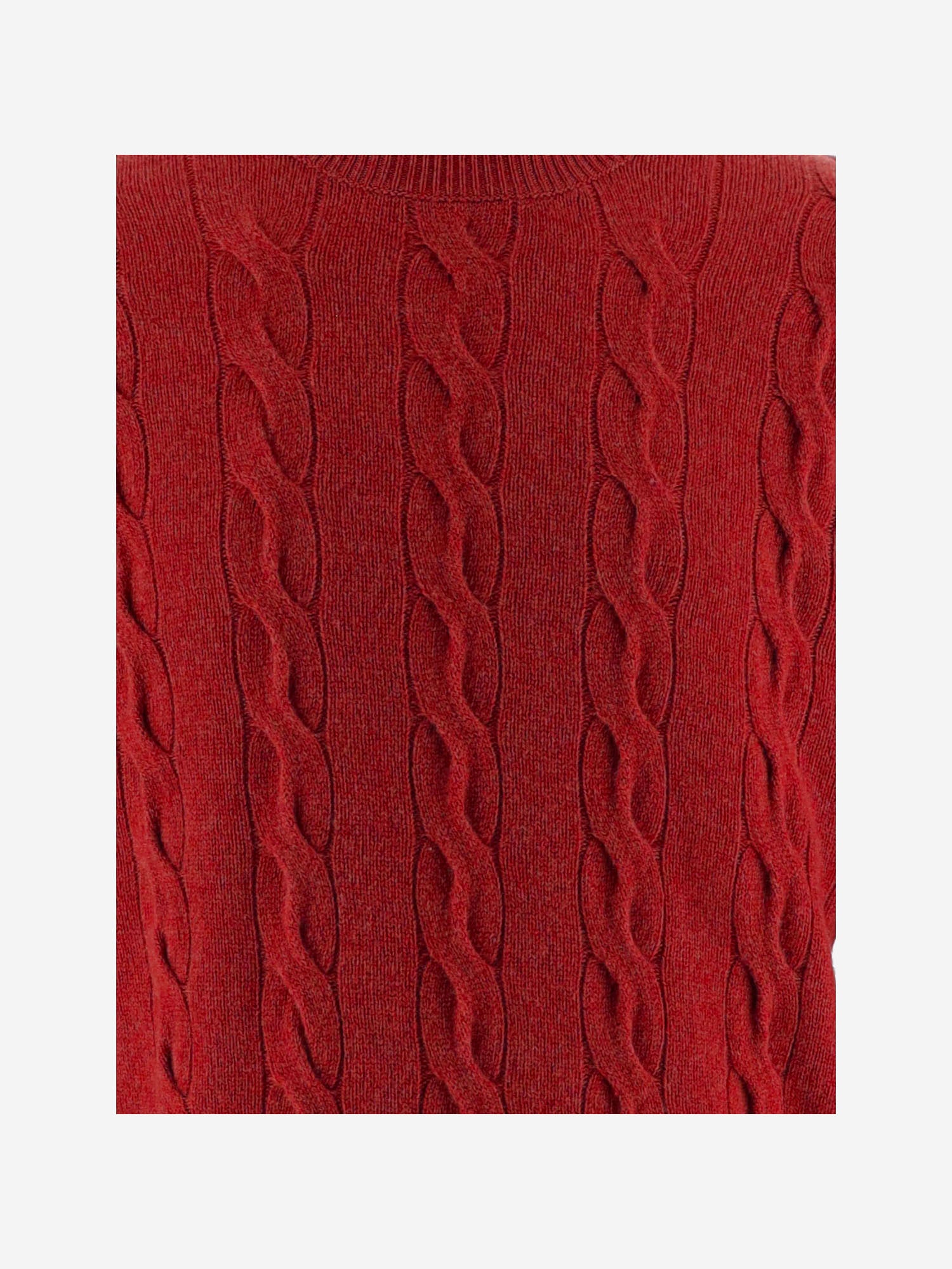 MAGLIONE A TRECCE IN LANA UKS880KN0189 A186 AMI 