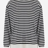 MAGLIONE IN LANA E SETA CON MOTIVO A RIGHE UKS894KN0203 A210 AMI 