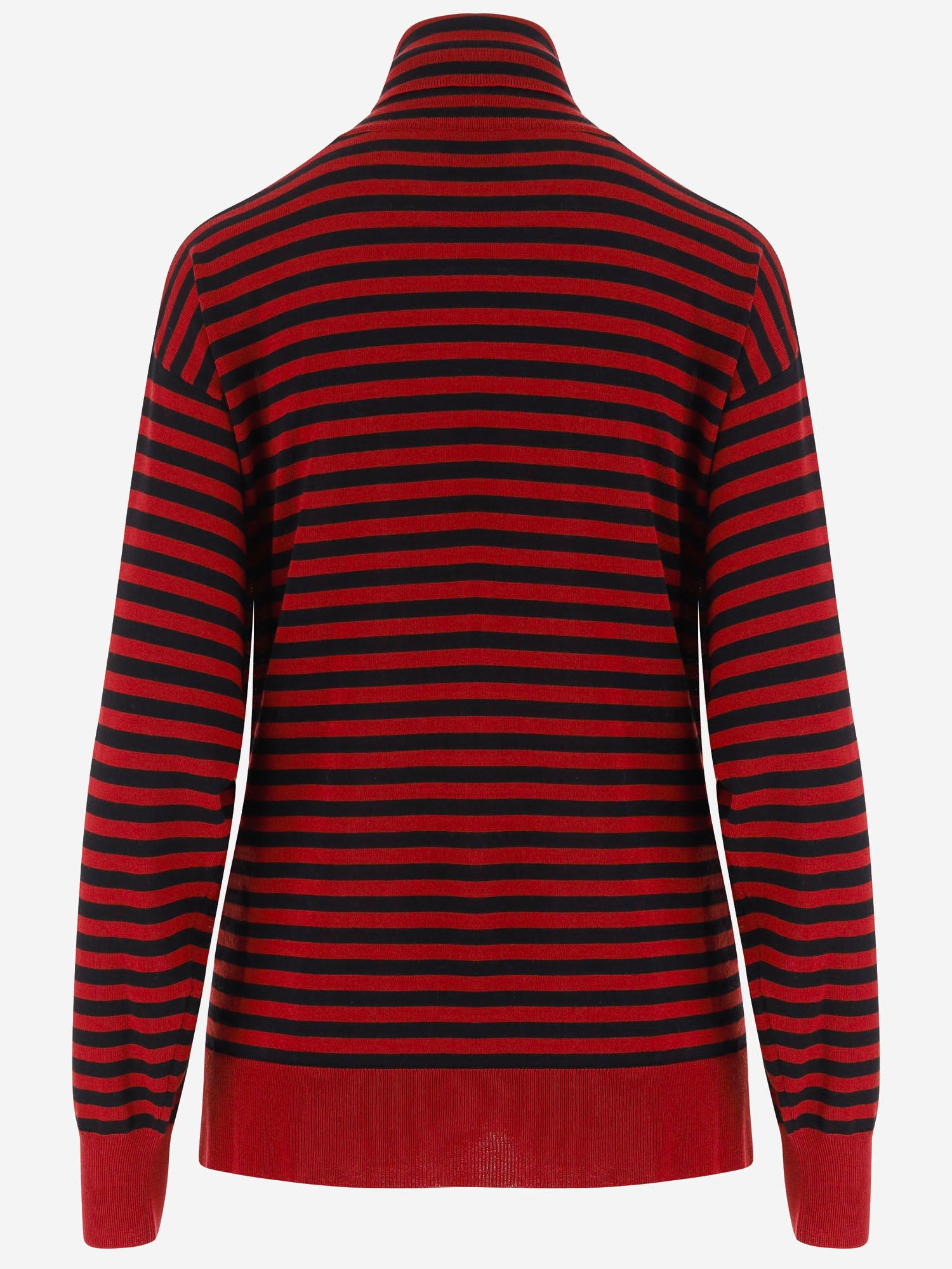 MAGLIONE IN LANA E SETA CON MOTIVO A RIGHE UKS894KN0203 A252 AMI 