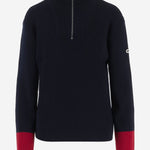 MAGLIONE CON COLLO CAMIONNEUR IN LANA UKS901KN0199 410 AMI 