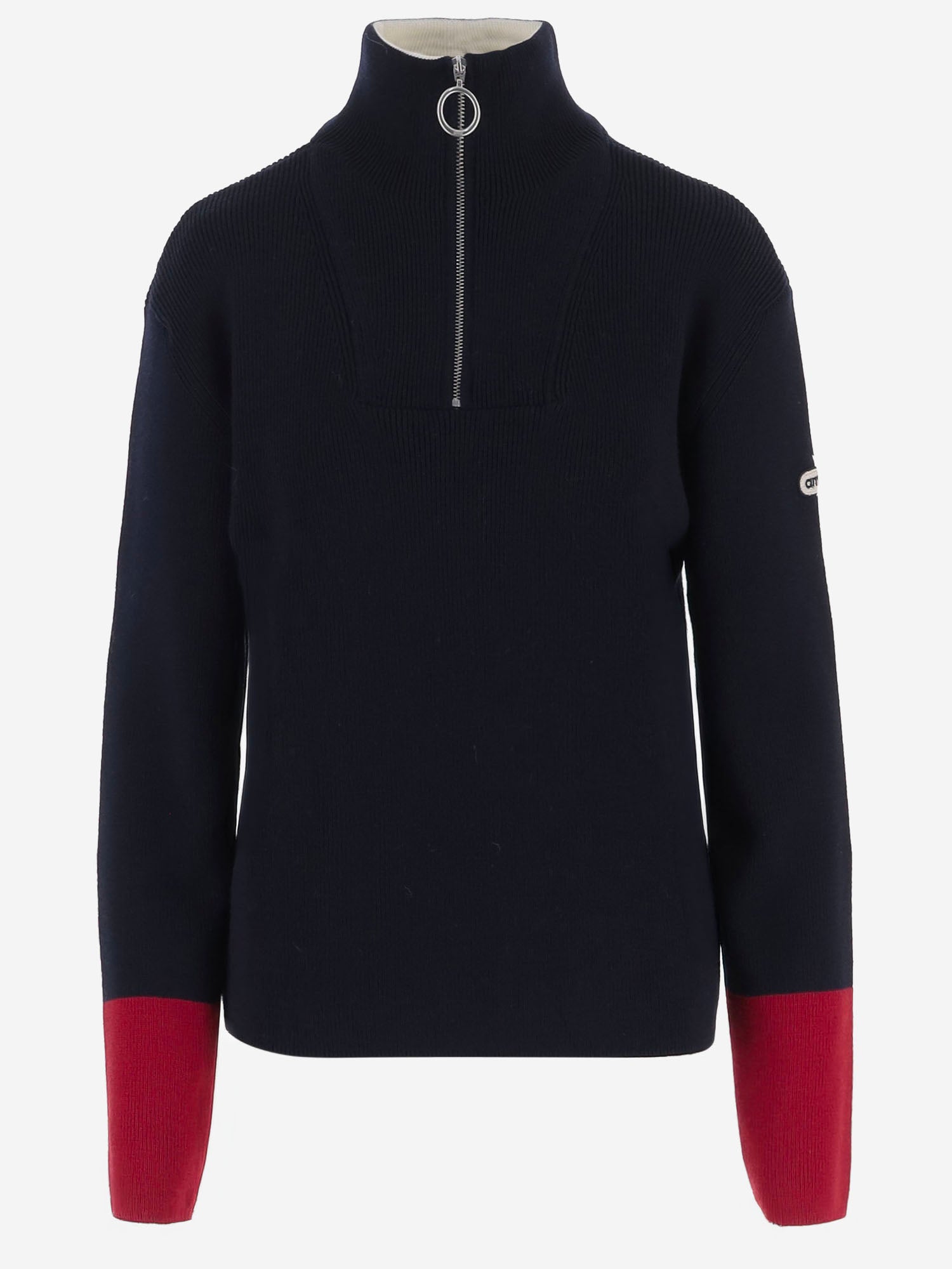 MAGLIONE CON COLLO CAMIONNEUR IN LANA UKS901KN0199 410 AMI 