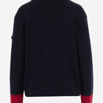 MAGLIONE CON COLLO CAMIONNEUR IN LANA UKS901KN0199 410 AMI 