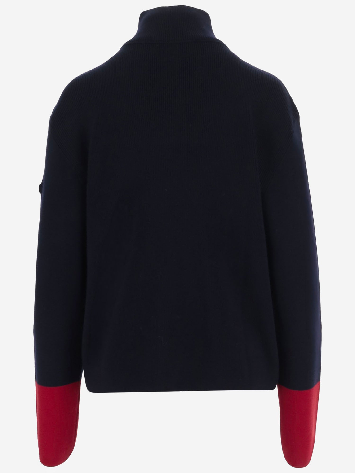MAGLIONE CON COLLO CAMIONNEUR IN LANA UKS901KN0199 410 AMI 