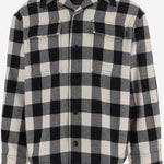 CAMICIA IN LANA CON MOTIVO A QUADRI USH875WV0220 A210 AMI 