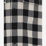 CAMICIA IN LANA CON MOTIVO A QUADRI USH875WV0220 A210 AMI 