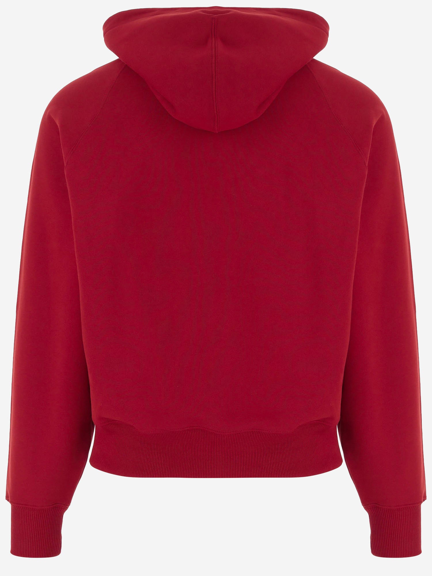 FELPA IN COTONE CON LOGO USW803JE0273 A202 AMI 