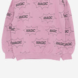 FELPA IN COTONE CON STAMPA MAGIC B224AC049  BOBO CHOSES KIDS 