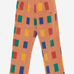 PANTALONI IN MISTO COTONE CON STAMPA GEOMETRICO B224AC100  BOBO CHOSES KIDS 