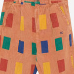 PANTALONI IN MISTO COTONE CON STAMPA GEOMETRICO B224AC100  BOBO CHOSES KIDS 