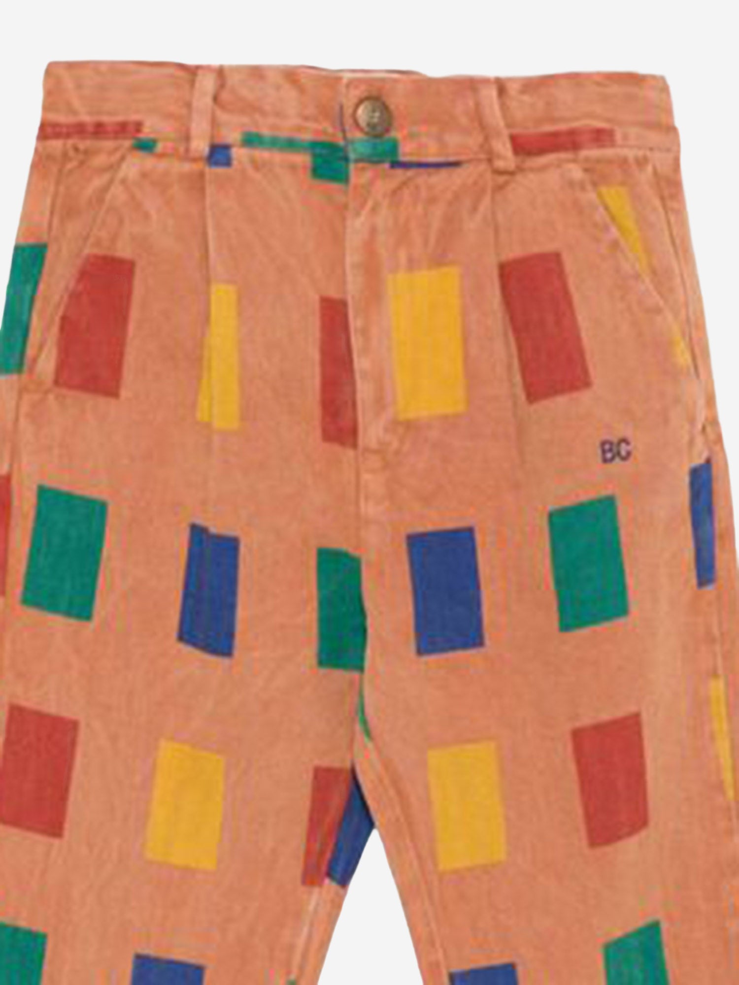 PANTALONI IN MISTO COTONE CON STAMPA GEOMETRICO B224AC100  BOBO CHOSES KIDS 