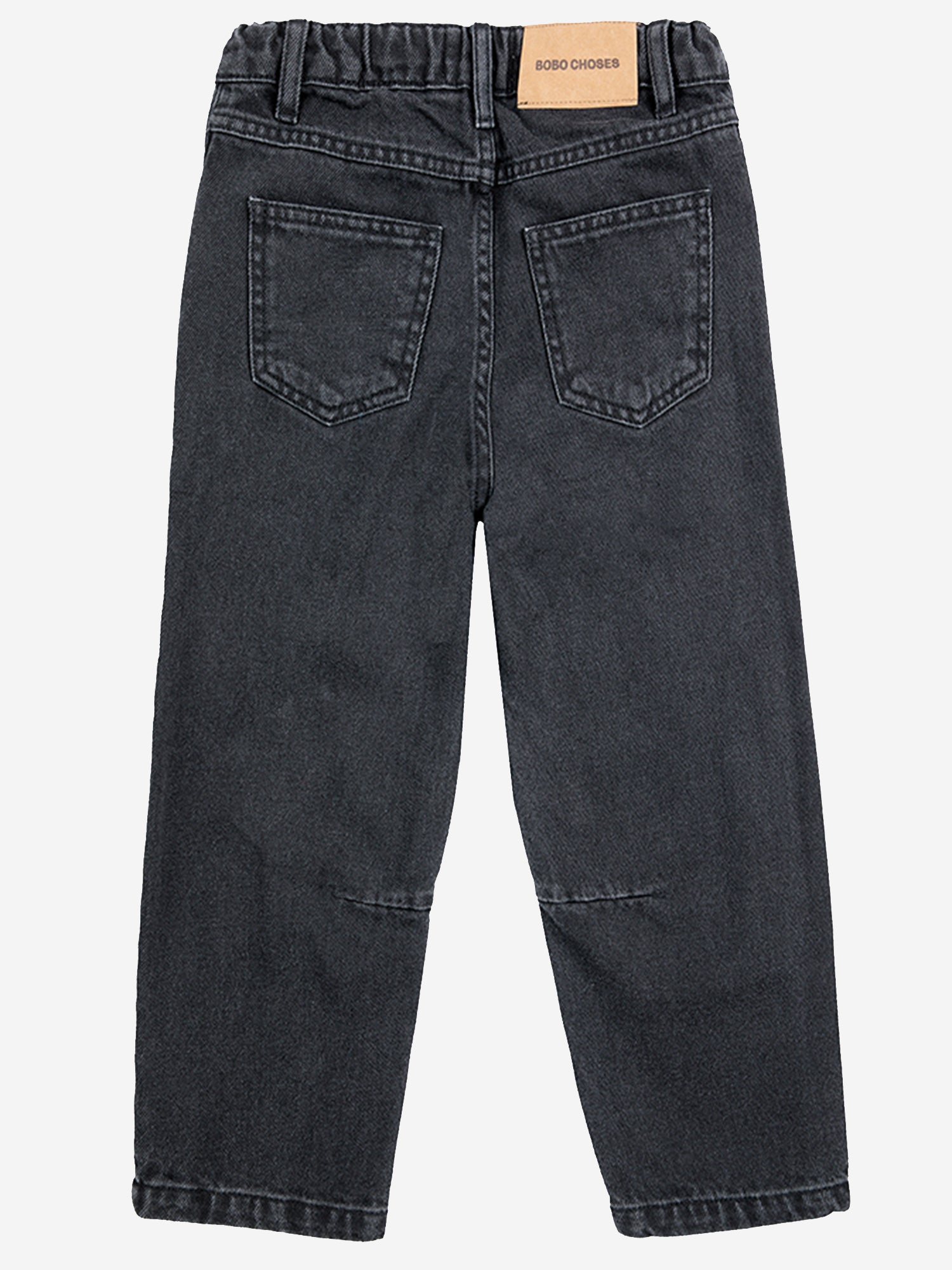 Pantaloni IN cotone nero B224AC107  BOBO CHOSES KIDS 