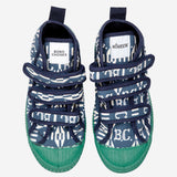 Scarpa in cotone con straps in velcro B224AI050  BOBO CHOSES KIDS 