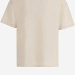 T-SHIRT IN COTONE CON STAMPA LOGO B226AC001 OFFWHITE BOBO CHOSES KIDS 