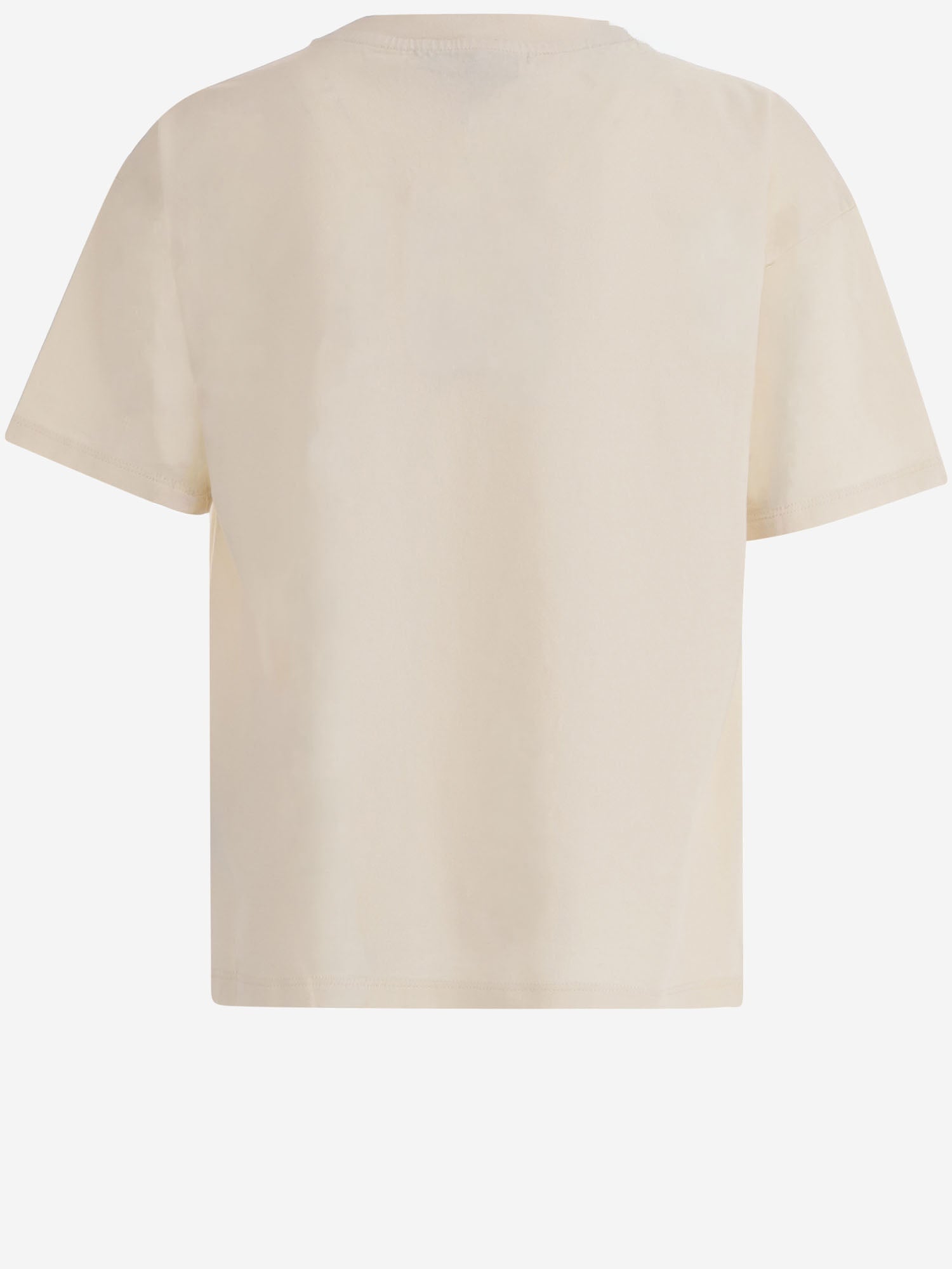 T-SHIRT IN COTONE CON STAMPA LOGO B226AC001 OFFWHITE BOBO CHOSES KIDS 