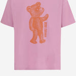 T-SHIRT IN COTONE CON STAMPA LOGO B226AC003 PINK BOBO CHOSES KIDS 