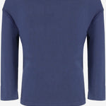 T-SHIRT A MANICHE LUNGHE CON STAMPA B226AC013 NAVYBLUE BOBO CHOSES KIDS 