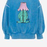 FELPA IN COTONE CON STAMPA B226AC038 BLUE BOBO CHOSES KIDS 