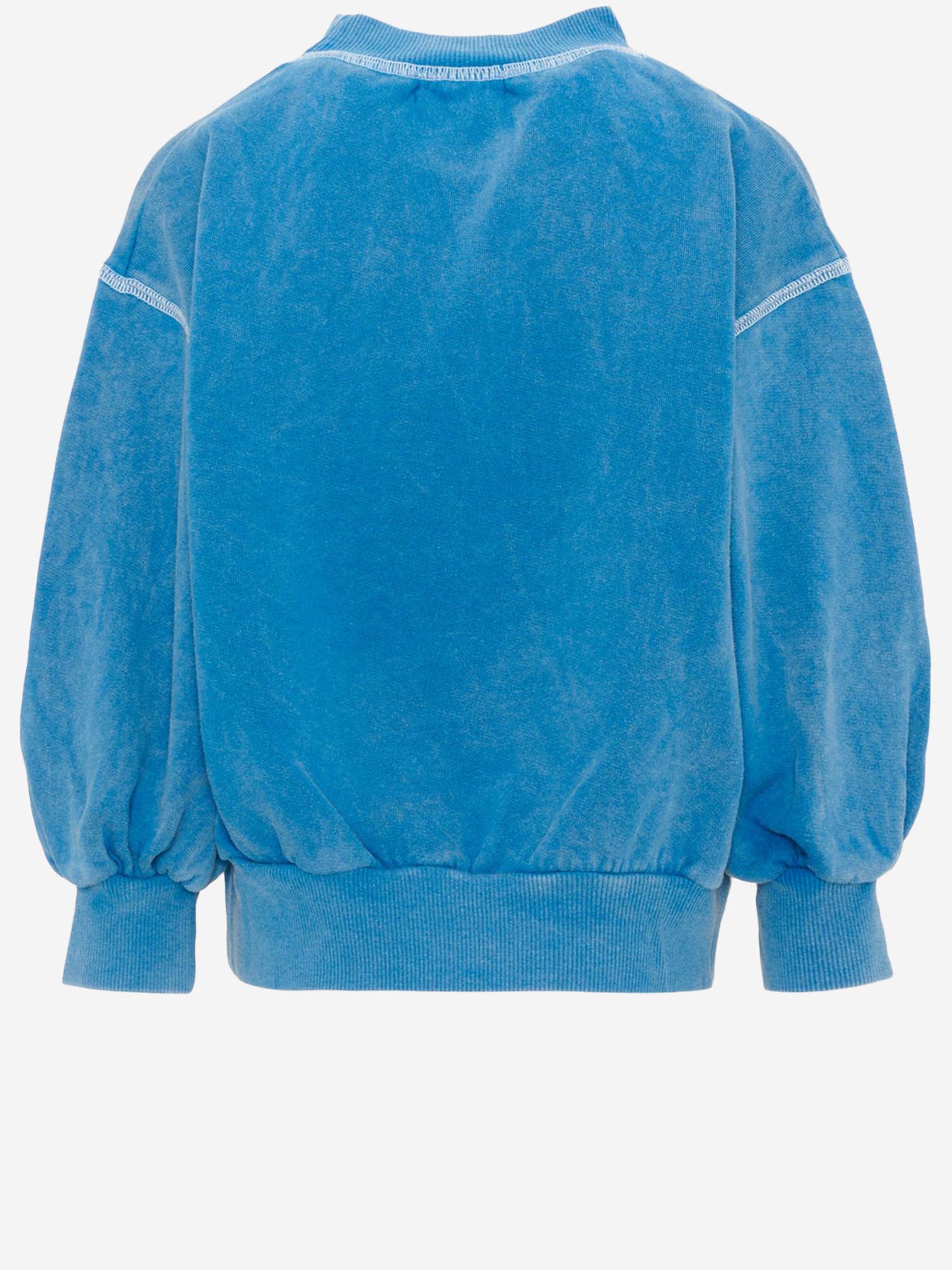 FELPA IN COTONE CON STAMPA B226AC038 BLUE BOBO CHOSES KIDS 