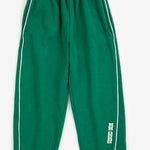 pantaloni tuta in cotone B226AC059 DARKGREEN BOBO CHOSES KIDS 