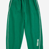 pantaloni tuta in cotone B226AC059 DARKGREEN BOBO CHOSES KIDS 